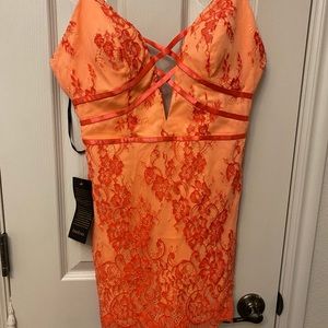 Bebe short lace dress